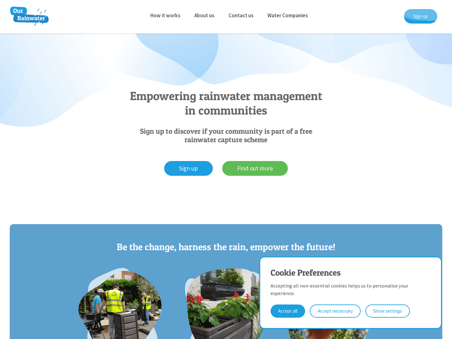 "Our Rainwater Secures Funding to Enhance Sustainability Efforts"