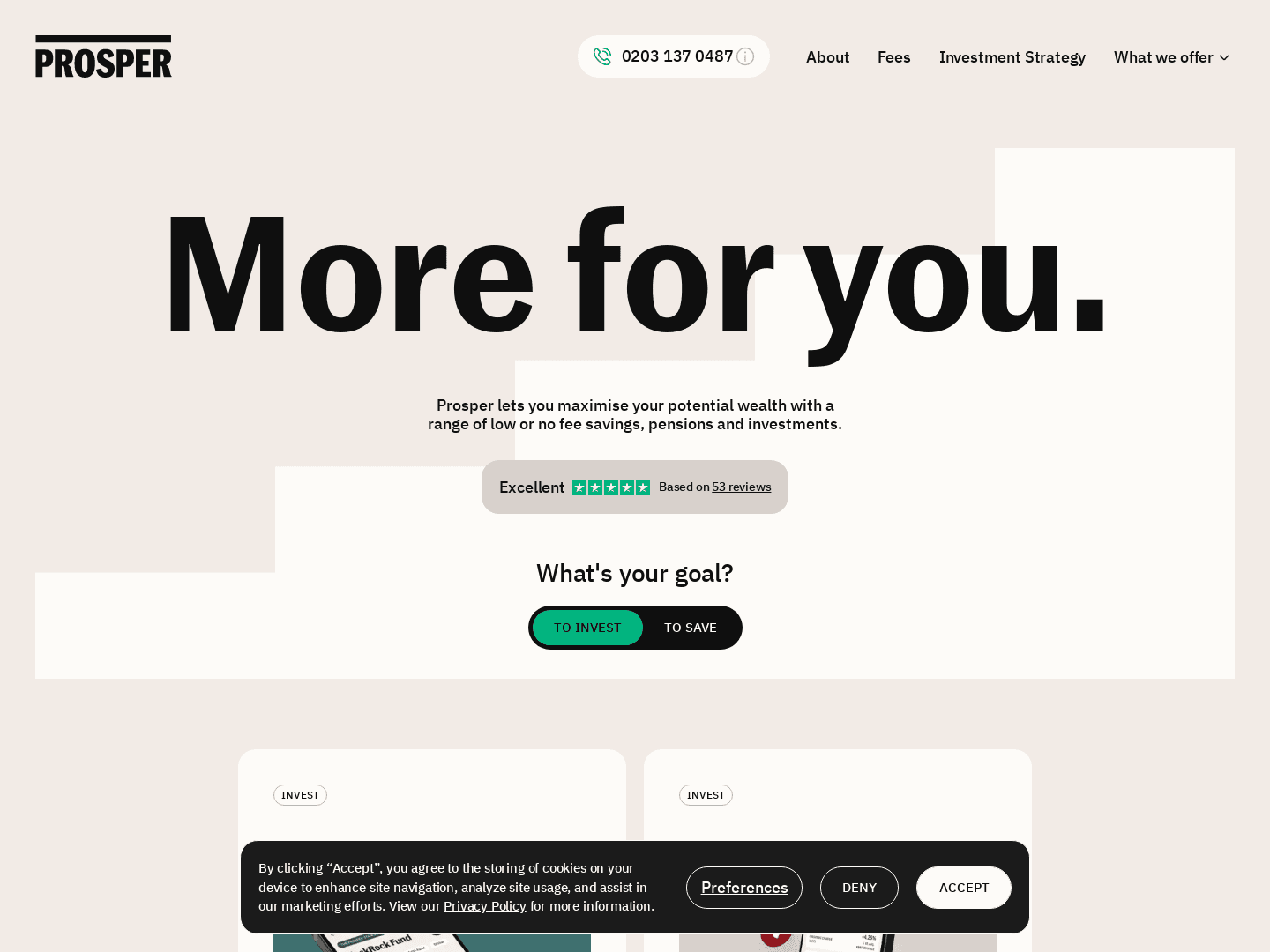 "Prosper Raises £4M to Enhance Wealth Management Solutions"