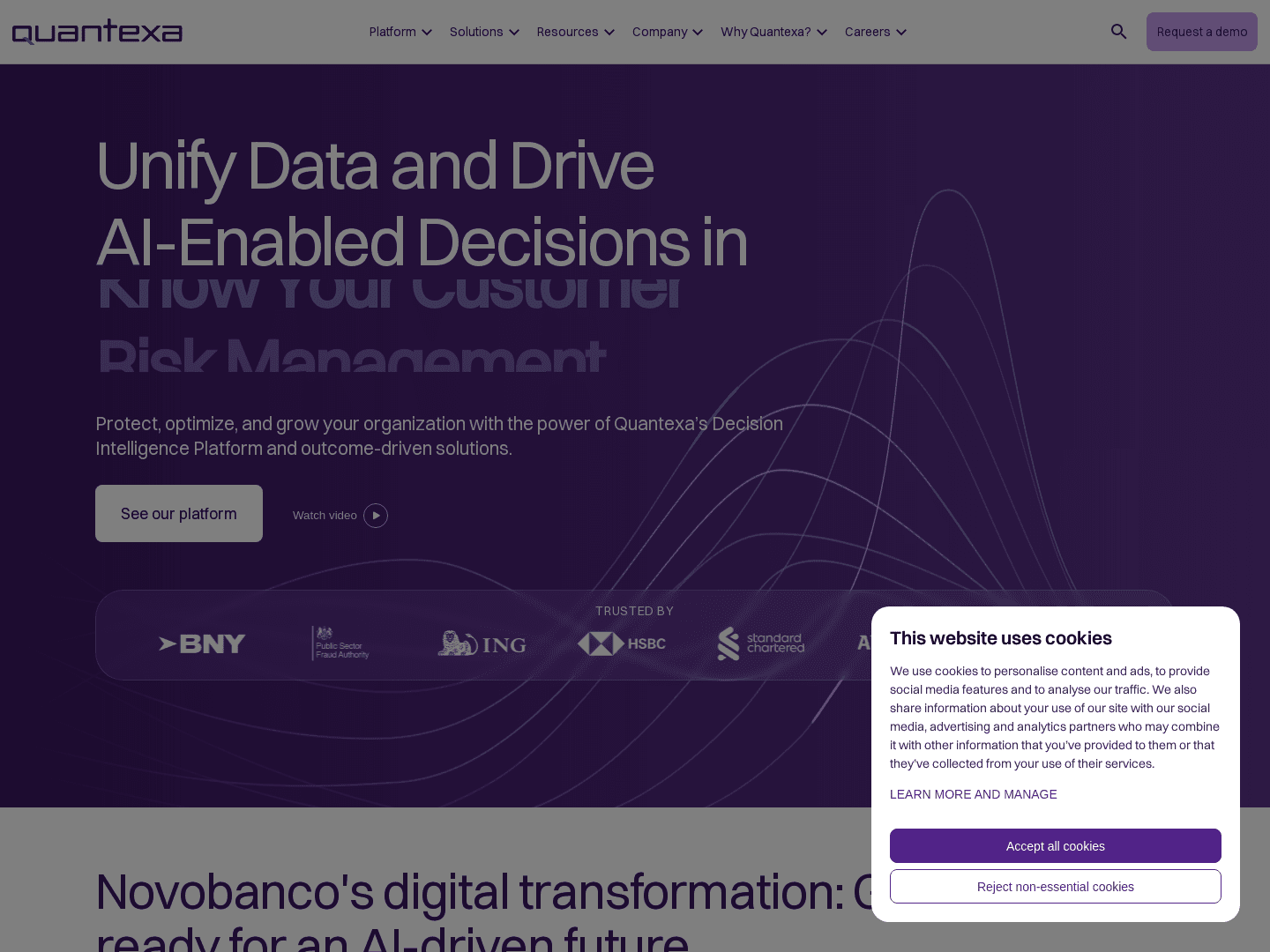 "Quantexa Secures £175 Million Series F Funding Boost"