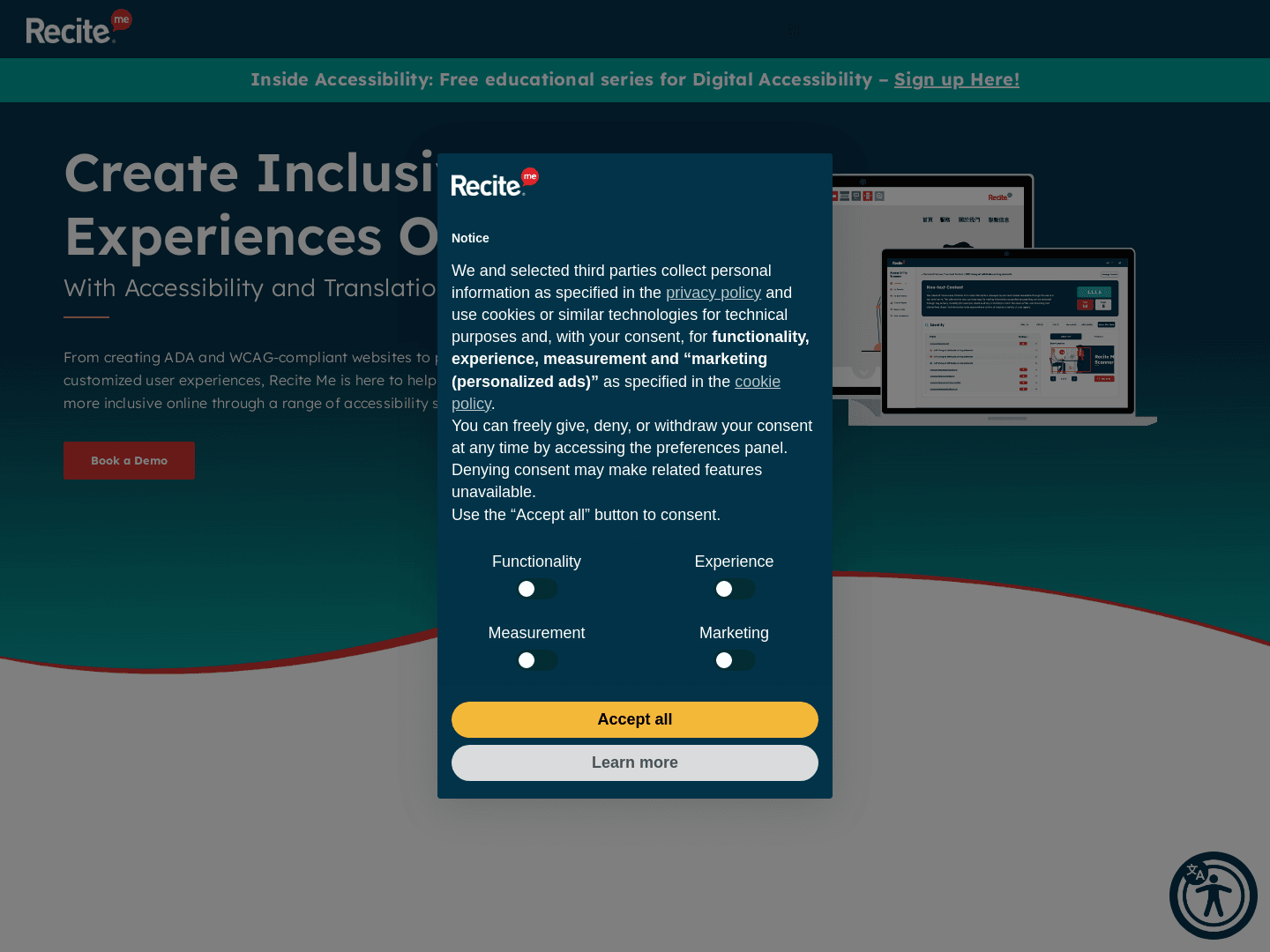 "Recite Me Secures £4.6 Million for Global Expansion"