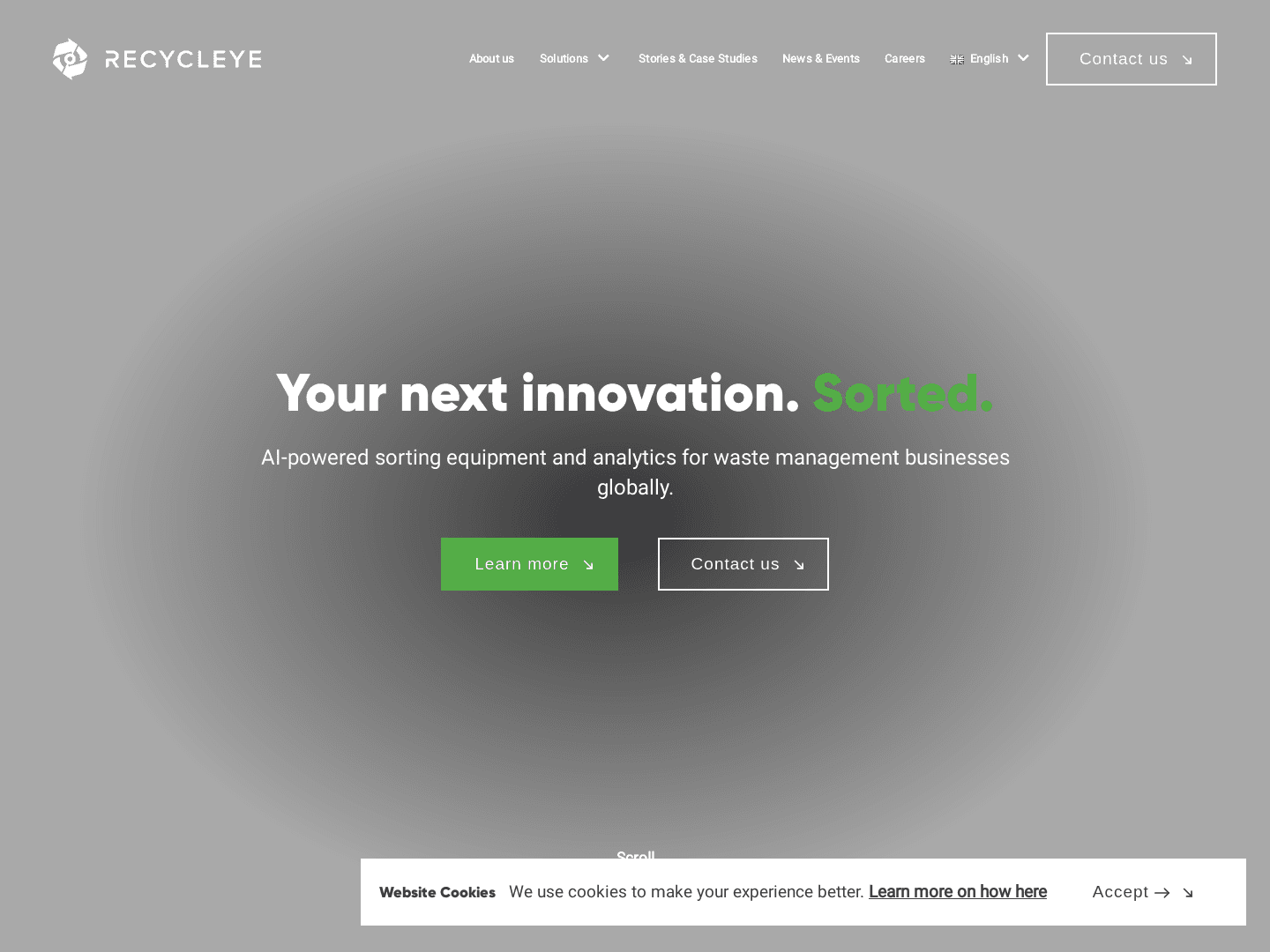 "Recycleye Secures $17 Million for AI Waste Solutions"