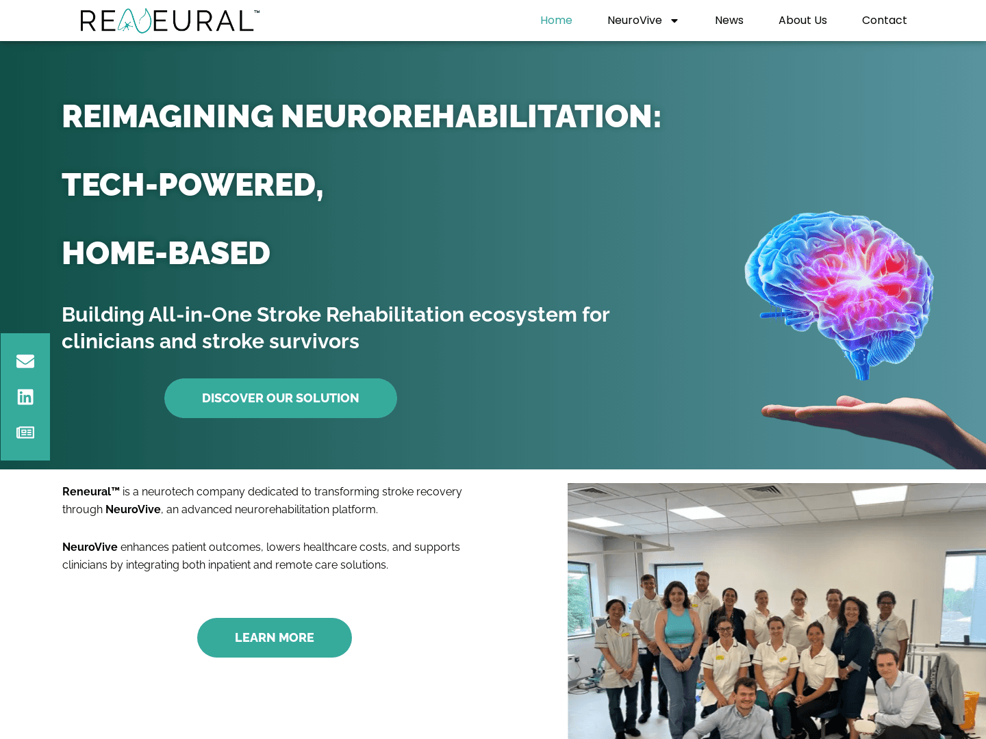 "Reneural Technologies Secures £200,000 for Stroke Rehabilitation"