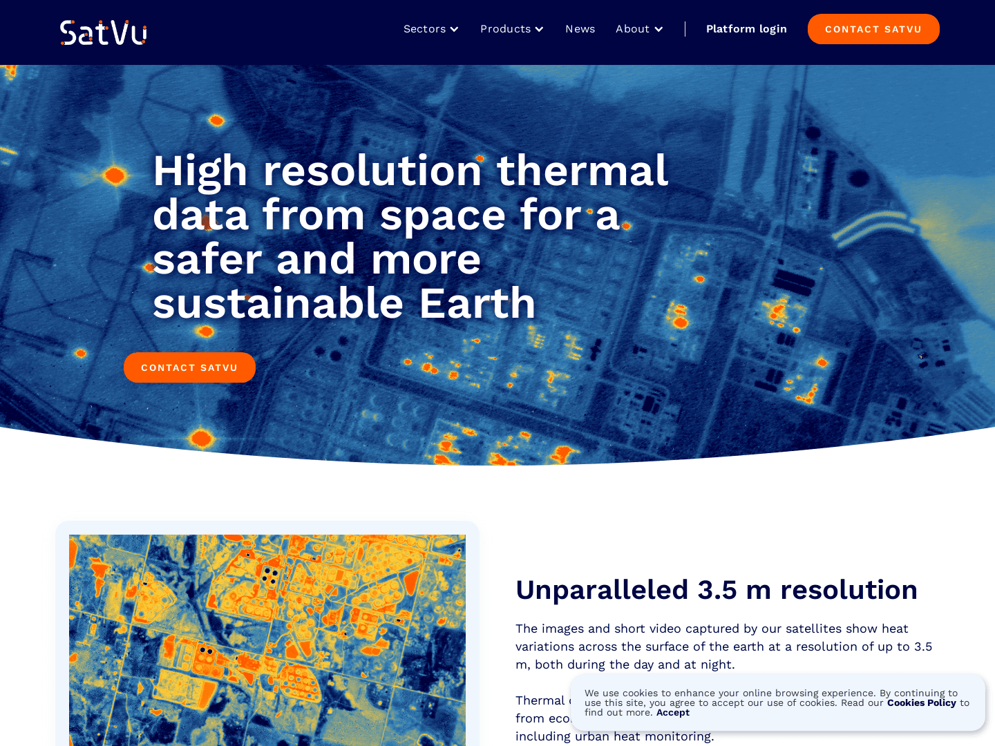 "SatVu Secures £20 Million Funding for Climate Innovations"