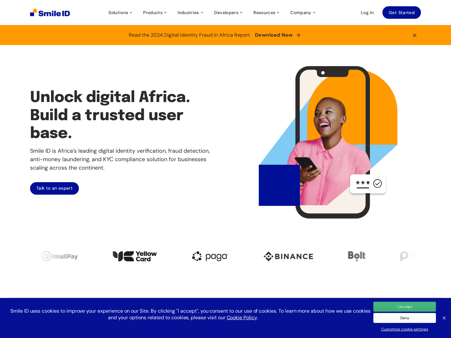 "Smile Identity Secures $20 Million for Growth and Innovation"
