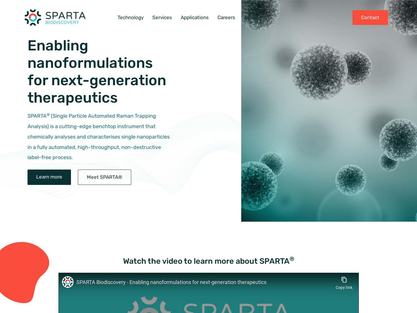 Sparta Biodiscovery and Sartorius Partner to Accelerate Nanoparticle Development