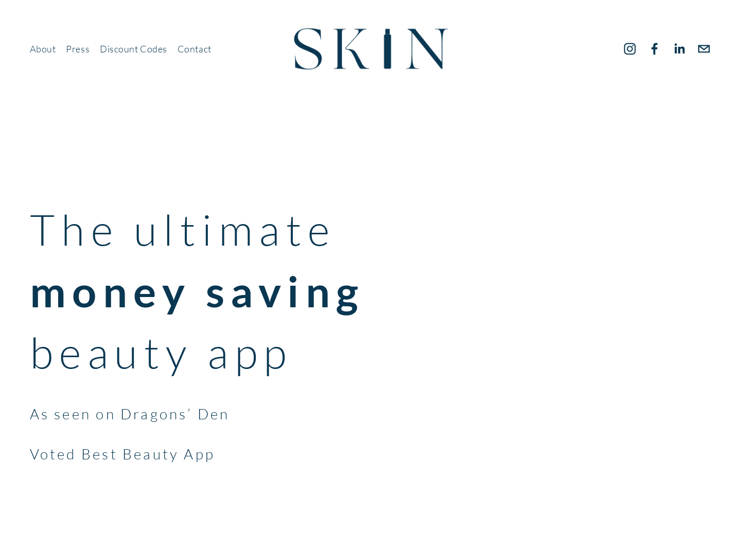 BBC Dragons’ Den Star Backs SKIN Beauty App Entrepreneurs