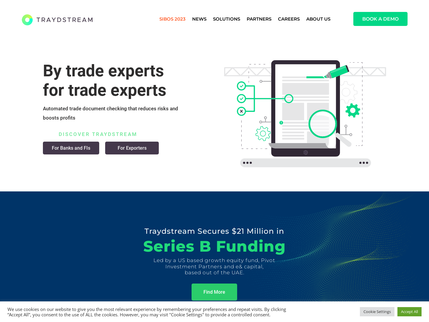 Traydstream Secures $21 Million Series B Funding for Trade Finance Transformation