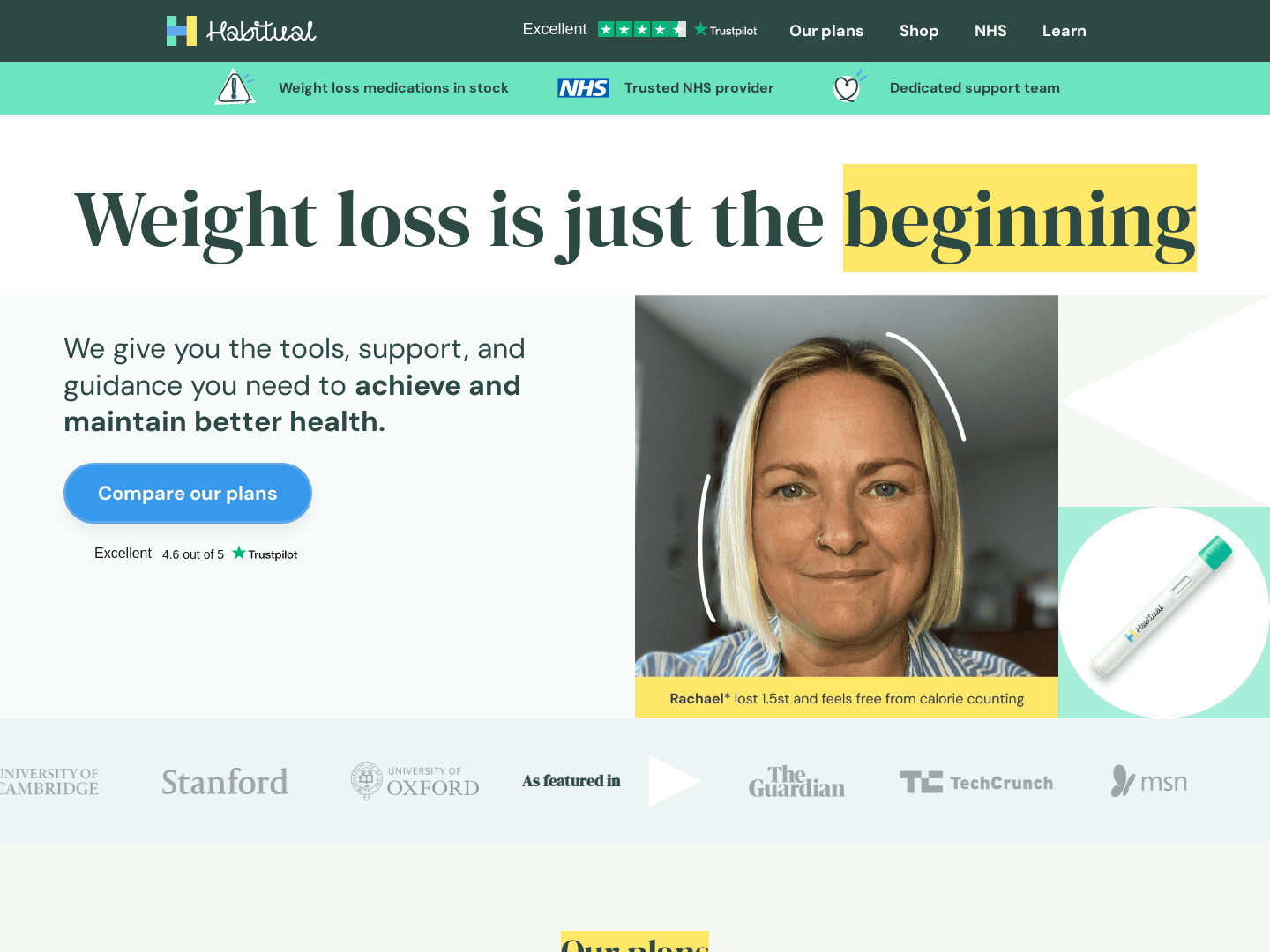 Habitual Secures £1M Funding for Weight Loss Innovation
