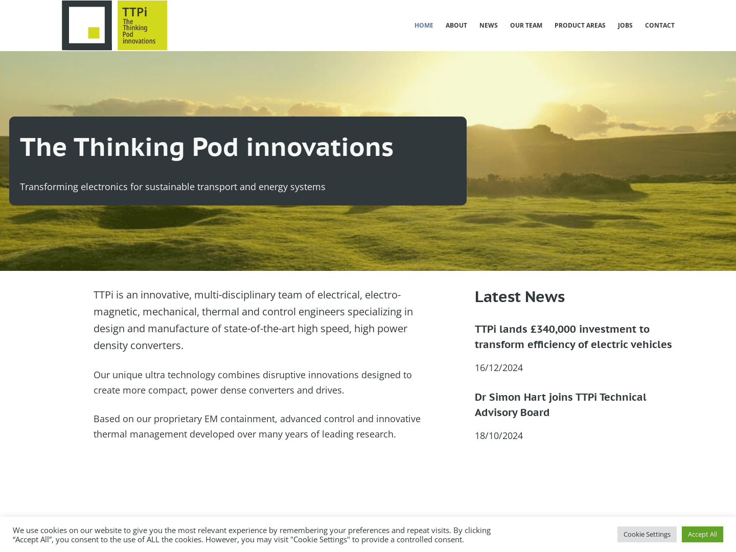 "TTPi Secures £340,000 Funding for EV Technology Enhancements"