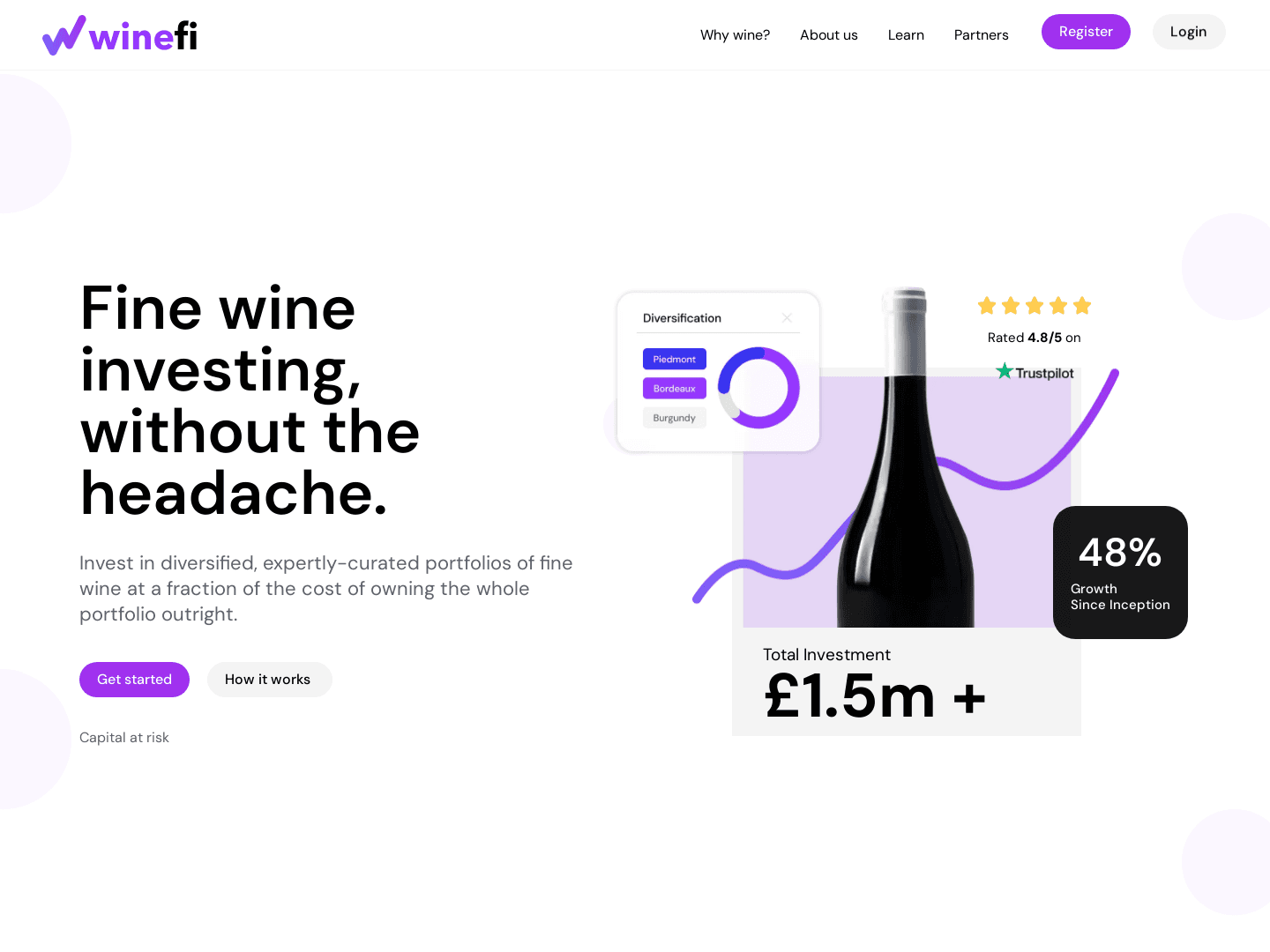 "WineFi Secures £1.5M Funding to Enhance Wine Investment"