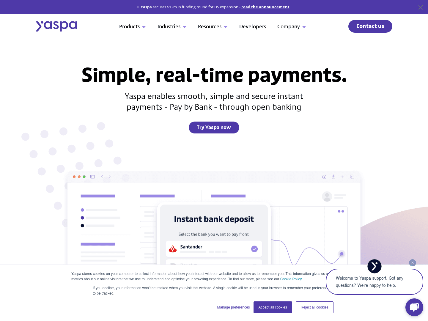 "Yaspa Secures £8,790,000 for US Expansion Plans"