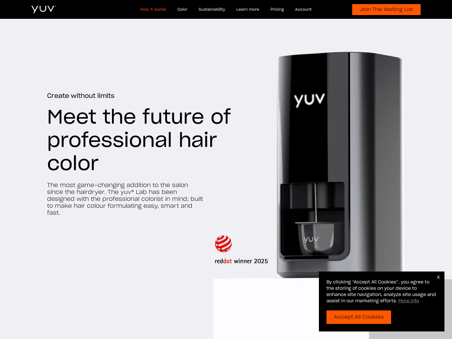 "Yuv Revolutionizes Hair Color with AI Technology"