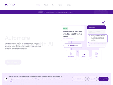 Zango Secures £3.5 Million to Transform Compliance Solutions