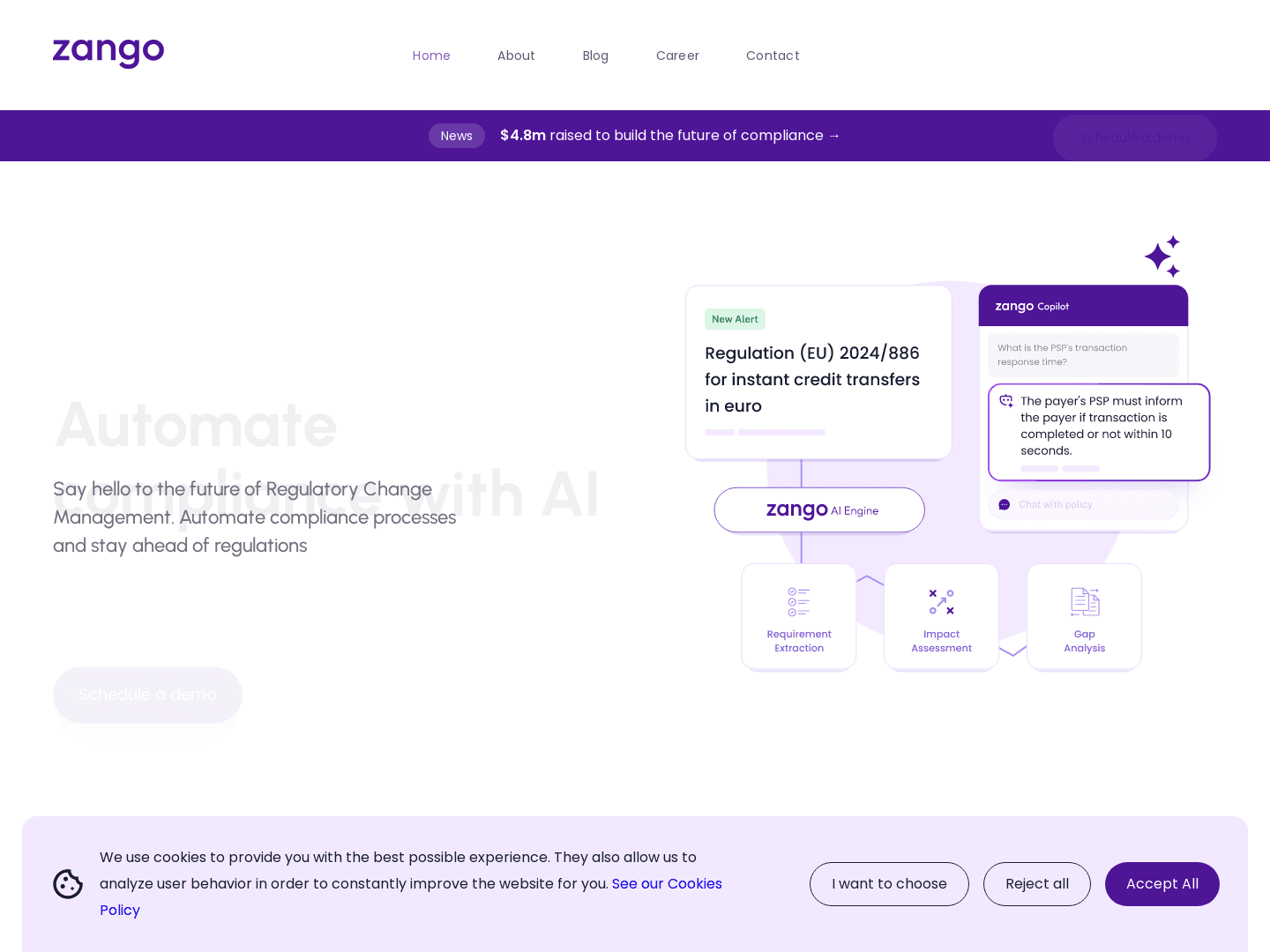 Zango Secures £3.5 Million to Transform Compliance Solutions