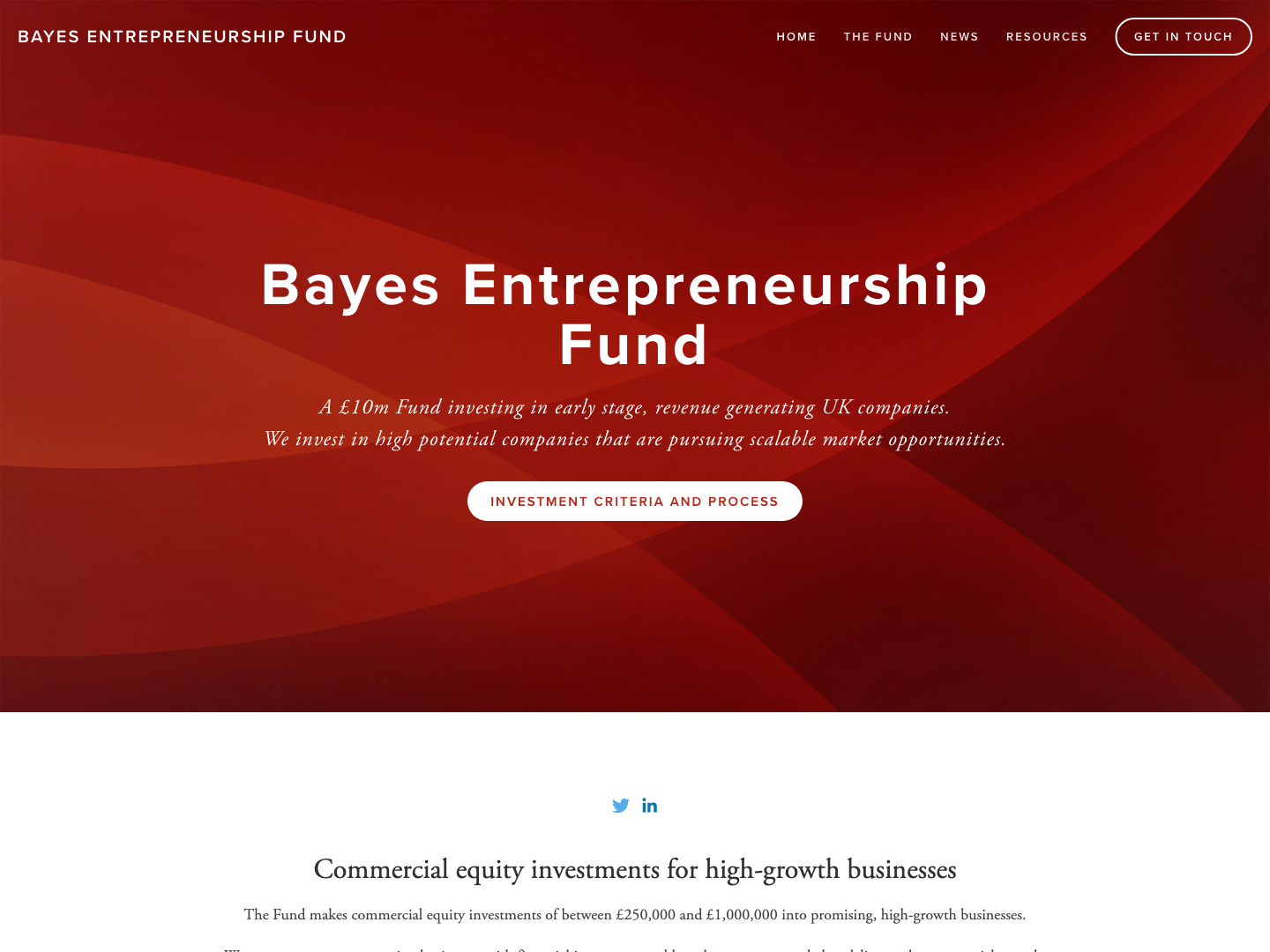 Cass Entrepreneurship Fund