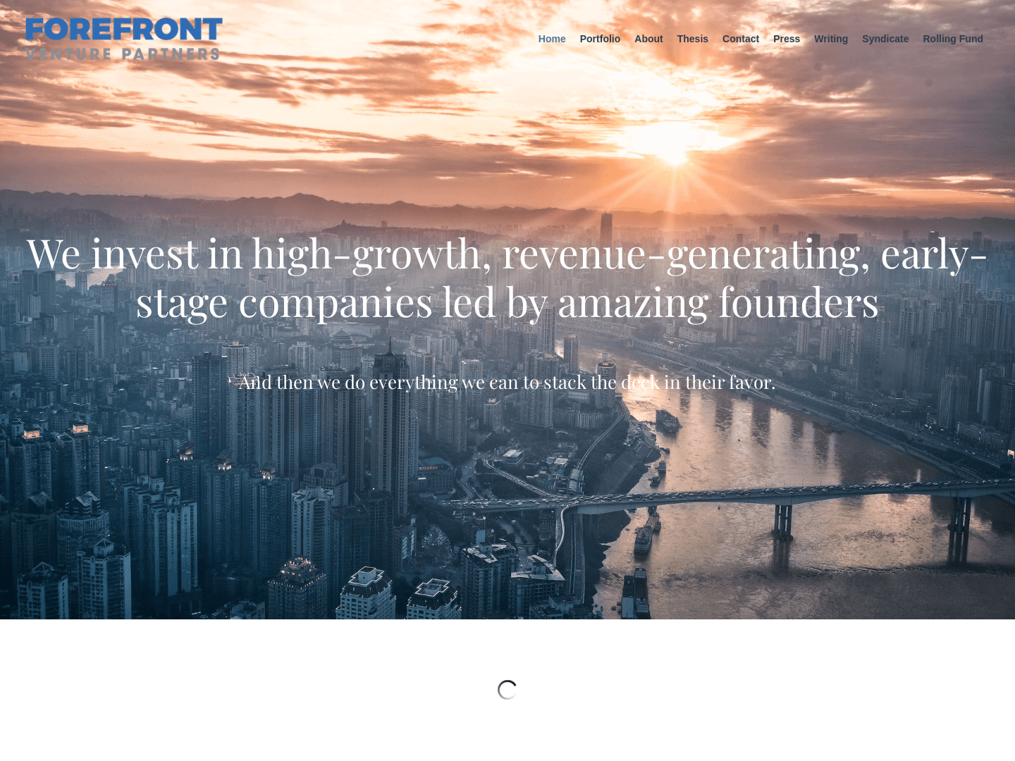 Forefront Venture Partners