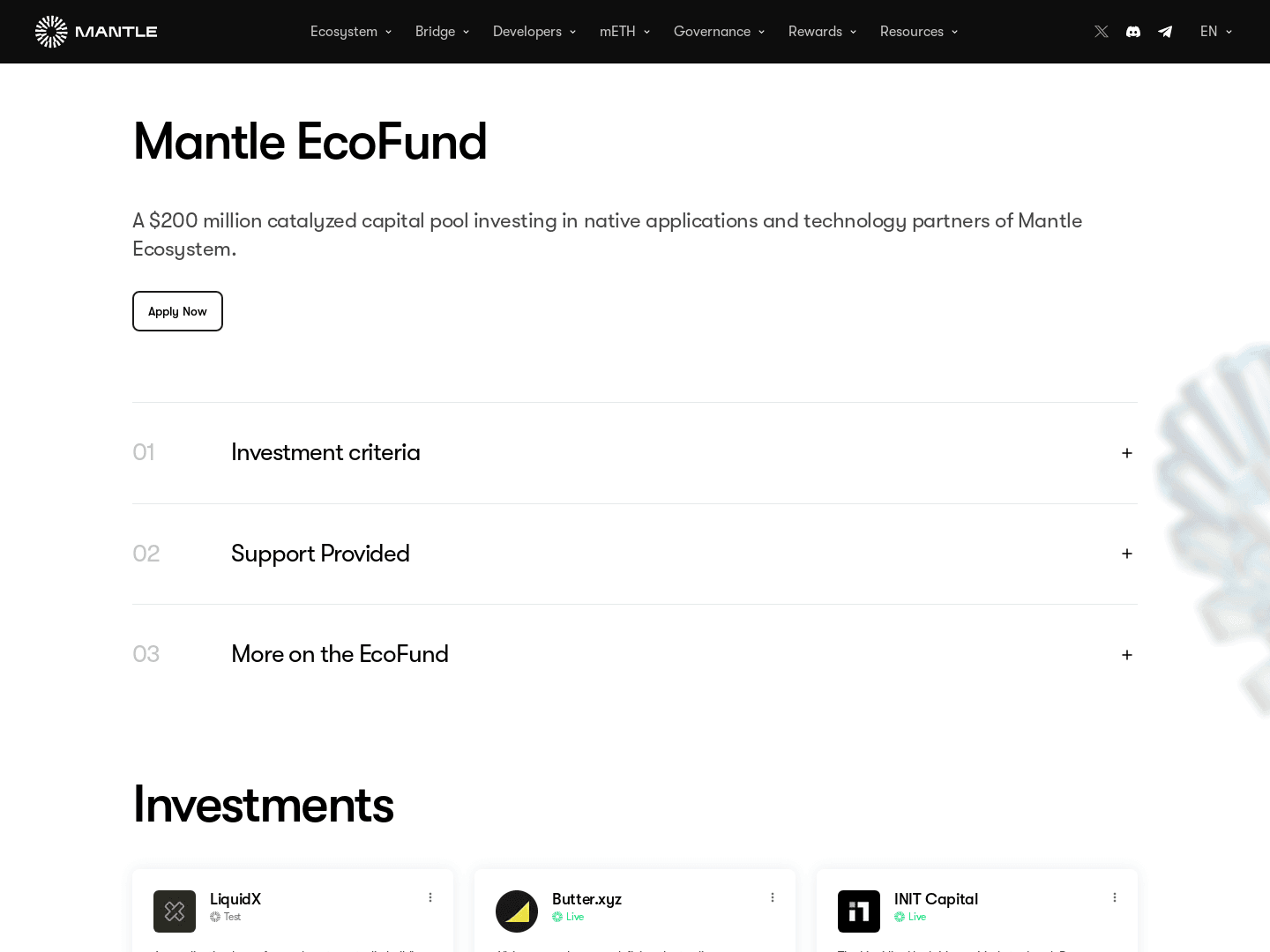 Mantle EcoFund