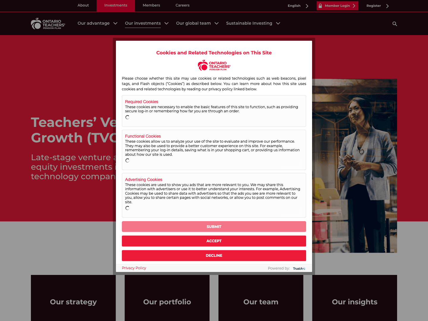 Teachers Ventures Growth