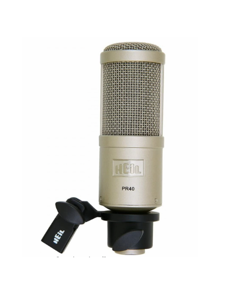 Heil,PR-40,https://www.amazon.co.uk/Sound-PR-40-Professional-Studio-Microphone/dp/B000SOYOTQ/ref=sr_1_1?dchild=1&keywords=Heil%2CPR-40&qid=1628698639&sr=8-1